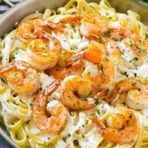 Shrimp Alfredo Pasta