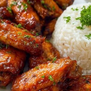 Chicken Wings (10) with Rice