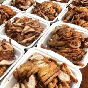 Large Platter Fried Pork