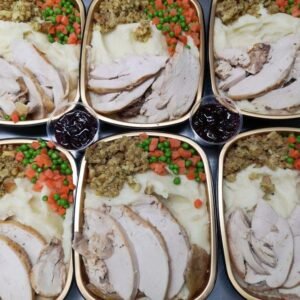 Large Platter Stewed Turkey