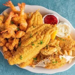 Large Platter Fried Conch