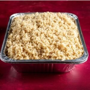 Small Platter Brown Rice