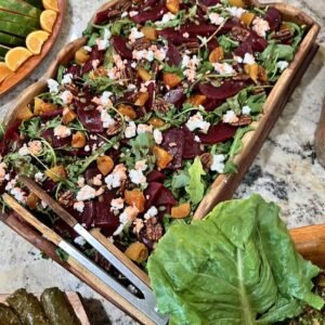 Small Platter Beet Salad
