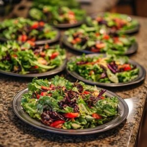 Small Platter Lettuce Salad