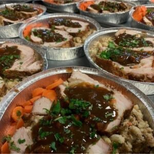 Small Platter Stewed Turkey