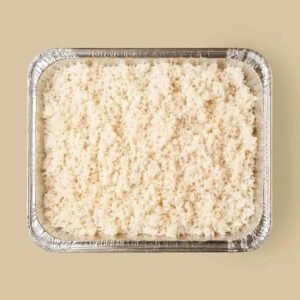Small Platter White Rice